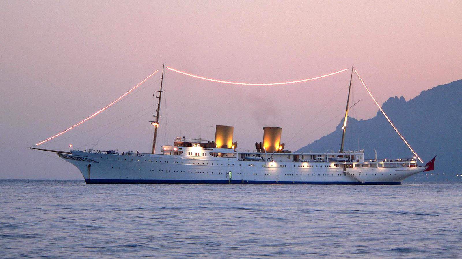 Blohm and Voss yacht Savarona